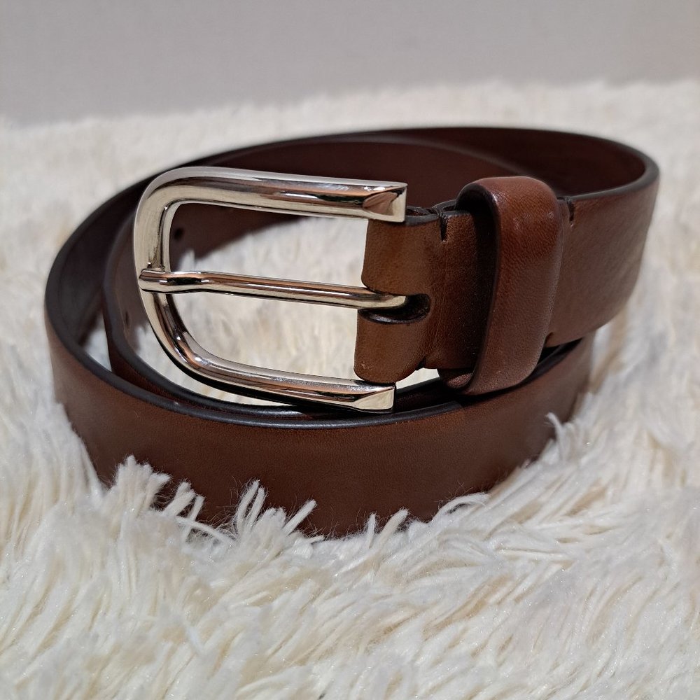 Daniel & Bob Brown Leather Belt